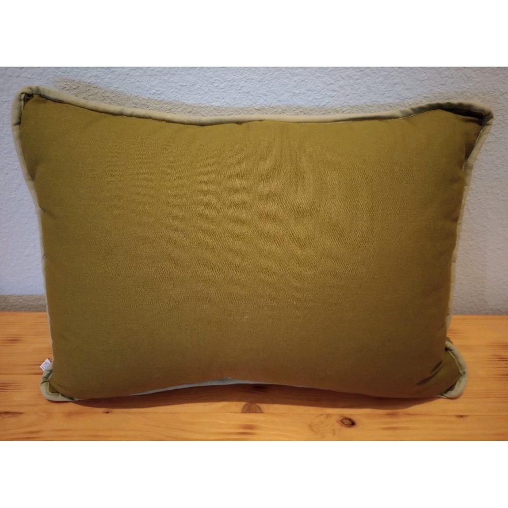 Hearth And Hand Magnolia Green Rectangular Throw Pillow 14" X 20" - Picture 3 of 5